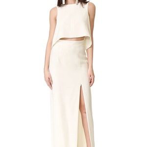 Black Halo Kacie 2 Piece Maxi Dress Size 10